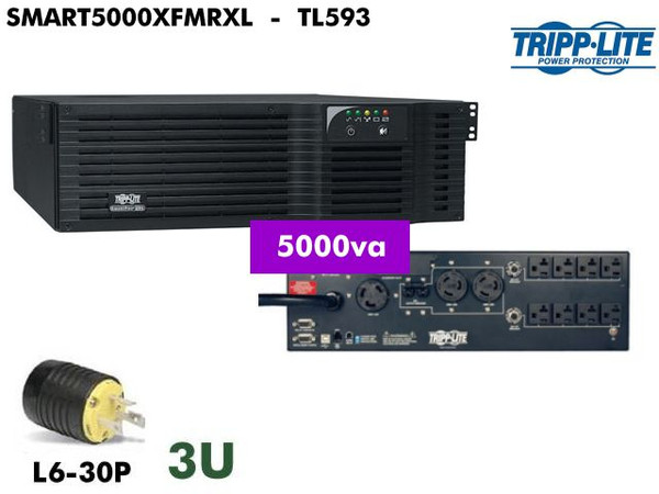 SMART5000XFMRXL - Tripplite Smart 5000VA (208v - w/120v) - Refurbished