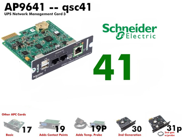 AP9641 - APC NMC3 Webcard (Web Mngmnt) - Refurbished