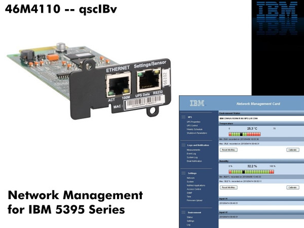 46M4110 - IBM Minislot Webcard (Web Mngmnt) - Refurbished