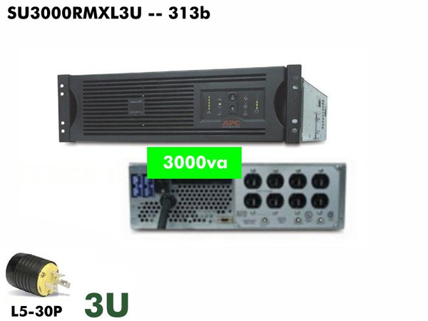 SU3000RMXL3U - APC SmartUPS 3000va (120v  ) - Refurbished