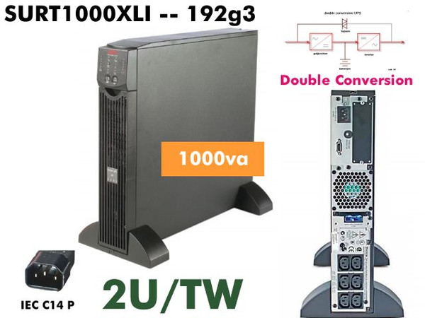 SURT1000XLI - APC Online 1000VA (230v - International Tower) - Refurbished