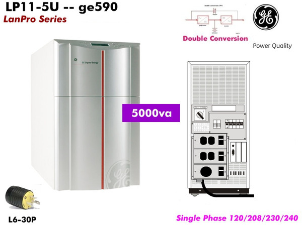 LP511U - GE LanPro 5000VA (200-240v - Lab Ready) - Refurbished