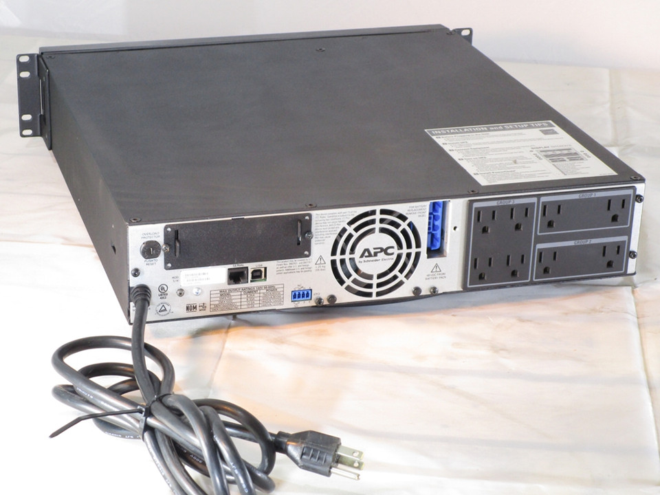 SMX1500RM2U - APC SmartUPS LCD 1500va (120v Extended Run ) - NOB