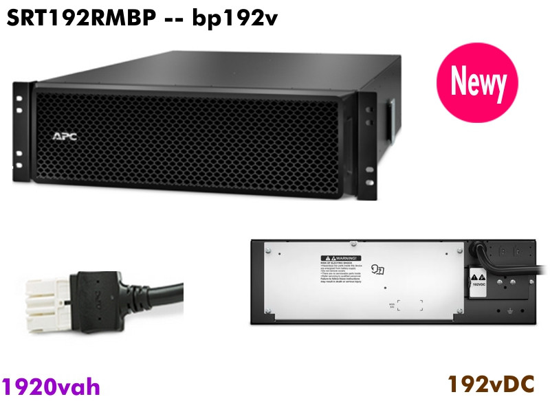 SRT192RMBP - APC SRT External Battery (3U - 192vDC) : New