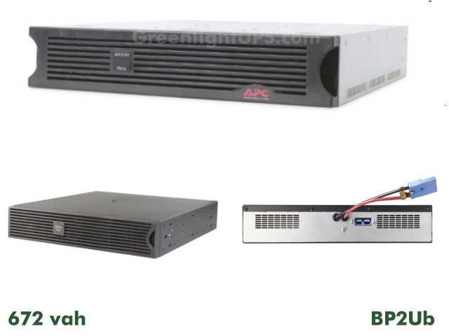 SURTA48RMXLBP2U - APC Smart UPS External Battery (2U - 48vDC) : Refurbished