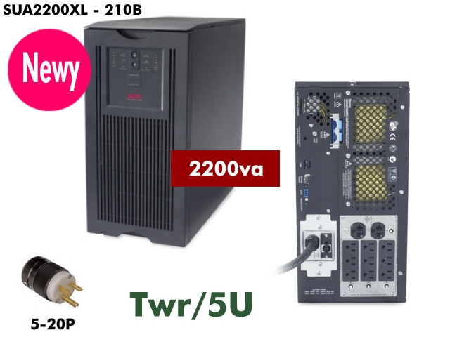 SUA2200XL - APC SmartUPS 2200VA (120v - XR Port) - NOB