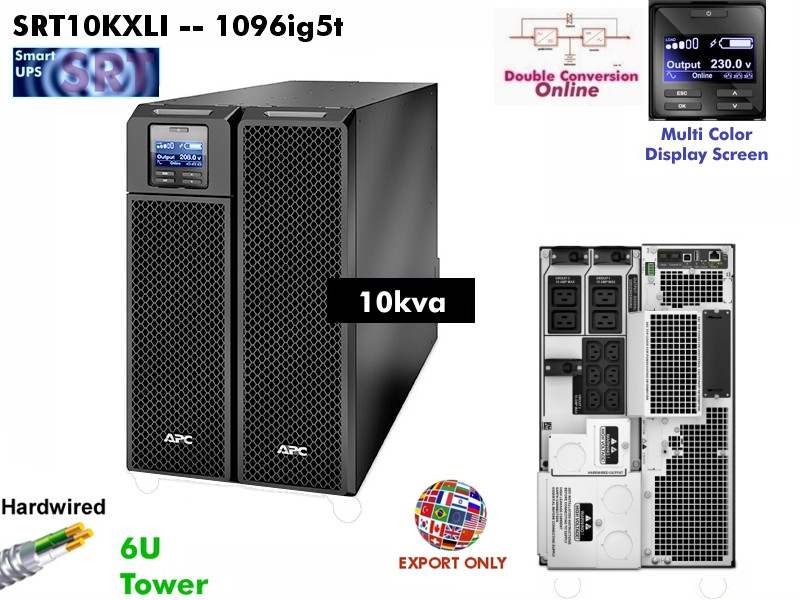 SRT10KXLI - APC SRT Online 10000VA (230v - Global IEC) - Refurbished