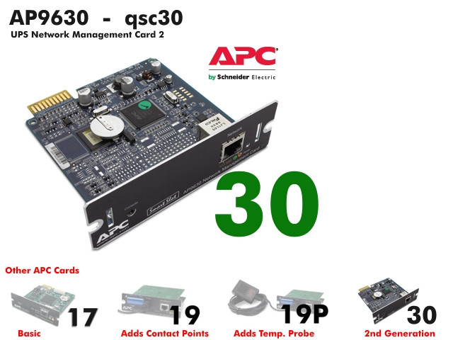 AP9630 - APC NMC2 Webcard (Web Mngmnt) - Refurbished