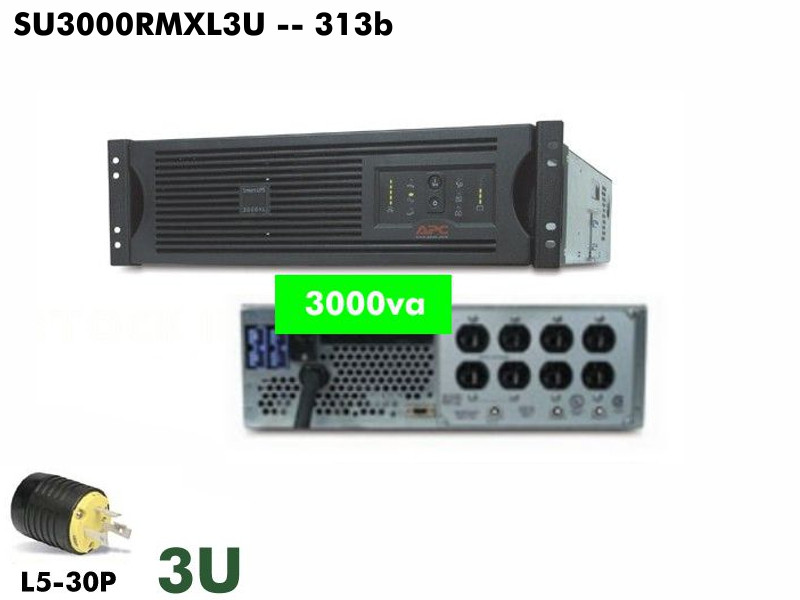 SU3000RMXL3U - APC SmartUPS 3000va (120v  ) - Refurbished