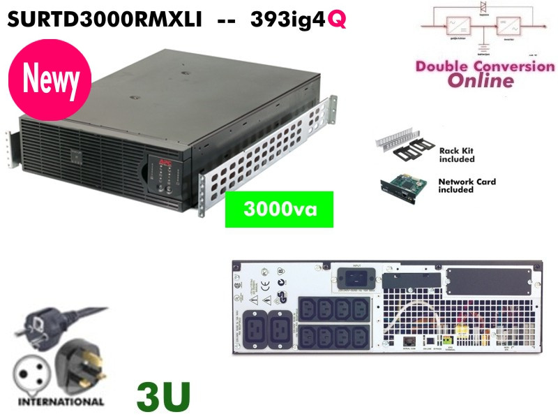 SURTD3000XLI - APC Online 3000VA (230v - Global IEC) - NOB