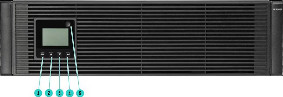 AF460A - HPE R5000 5000va (200240v LCD ) - NOB