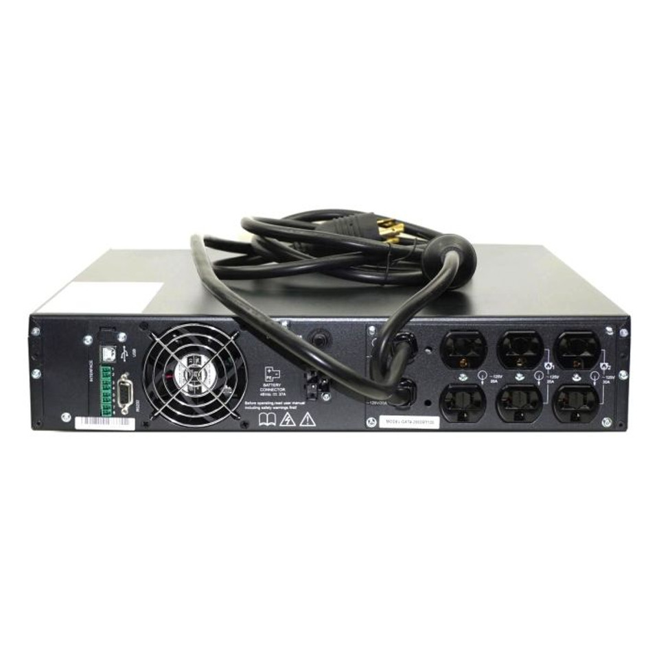 GXT4-2000RT120 - Liebert GXT4 Online 2000va (120v - LCD 20amp) - New
