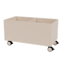 Color Box III with Castors