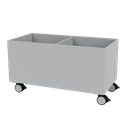 Color Box III with Castors