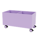 Color Box III with Castors