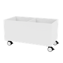 Color Box III with Castors