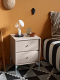DRIFT Nightstand with Castors