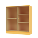 RIPPLE II Vitrine Cabinet with Plinth