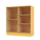 RIPPLE II Vitrine Cabinet with Plinth