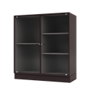 RIPPLE II Vitrine Cabinet with Plinth