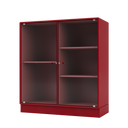 RIPPLE II Vitrine Cabinet with Plinth