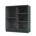 RIPPLE II Vitrine Cabinet with Plinth