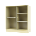 RIPPLE II Vitrine Cabinet with Plinth