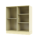 RIPPLE II Vitrine Cabinet with Plinth