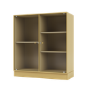 RIPPLE II Vitrine Cabinet with Plinth