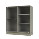 RIPPLE II Vitrine Cabinet with Plinth