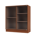 RIPPLE II Vitrine Cabinet with Plinth