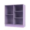RIPPLE II Vitrine Cabinet with Plinth