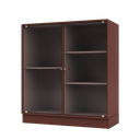 RIPPLE II Vitrine Cabinet with Plinth