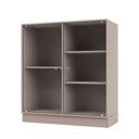 RIPPLE II Vitrine Cabinet with Plinth