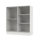 RIPPLE II Vitrine Cabinet with Plinth