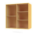 RIPPLE II Vitrine Cabinet with Suspension Rail