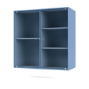 RIPPLE II Vitrine Cabinet with Suspension Rail