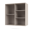 RIPPLE II Vitrine Cabinet with Suspension Rail