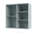 RIPPLE II Vitrine Cabinet with Suspension Rail