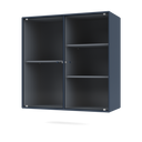 RIPPLE II Vitrine Cabinet with Suspension Rail