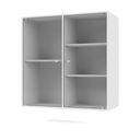 RIPPLE II Vitrine Cabinet with Suspension Rail