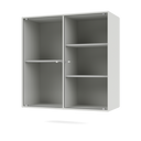 RIPPLE II Vitrine Cabinet with Suspension Rail