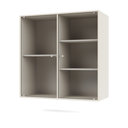 RIPPLE II Vitrine Cabinet with Suspension Rail