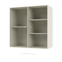 RIPPLE II Vitrine Cabinet with Suspension Rail