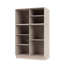RIPPLE III Vitrine Cabinet with Plinth