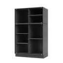 RIPPLE III Vitrine Cabinet with Plinth