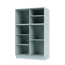 RIPPLE III Vitrine Cabinet with Plinth