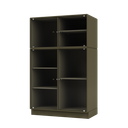 RIPPLE III Vitrine Cabinet with Plinth