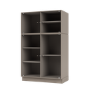 RIPPLE III Vitrine Cabinet with Plinth