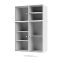 RIPPLE III Vitrine Cabinet with Suspension Rail